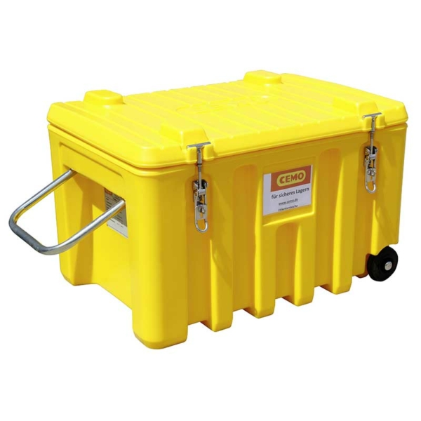 CEMbox Trolley 150 l, gelb
