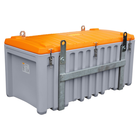 CEMbox 750 l, kranbar, grau/orange