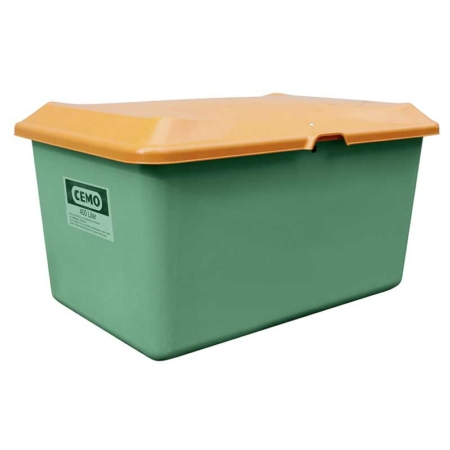 Streugutbehälter Plus 3, 400 l, grün/orange