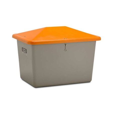 Streugutbehälter 700 l, grau/orange