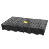 10891-1 PE-Auffangwanne 120 HD mit PE-Rost