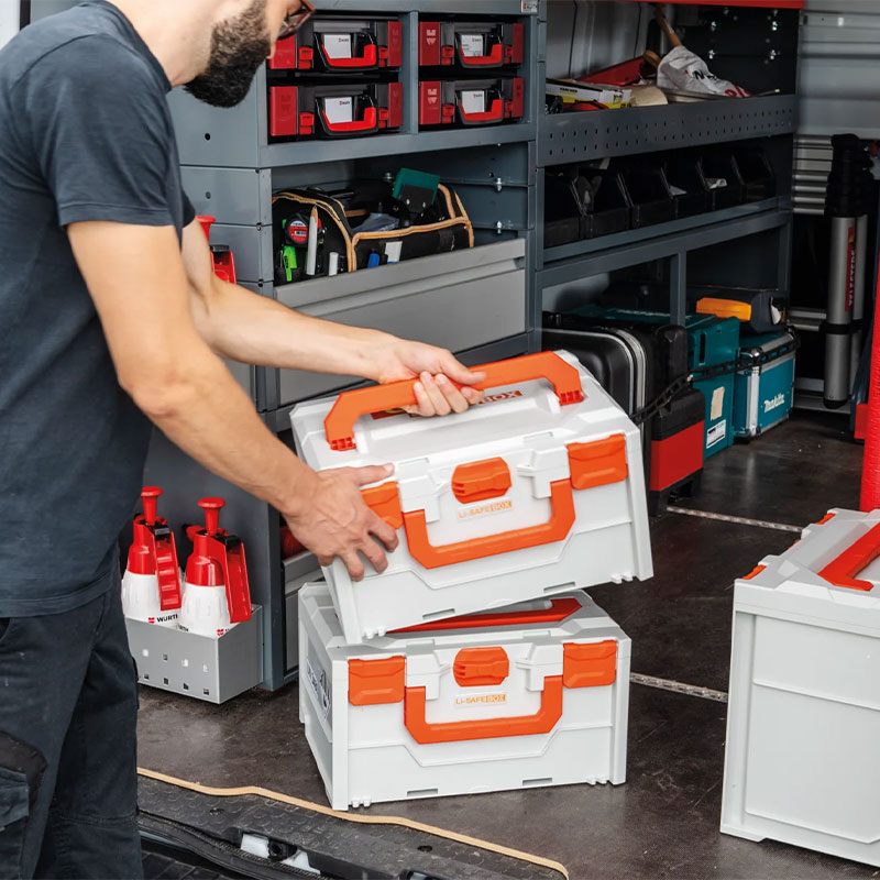 Akku-Systembrandschutzbox Li-SAFE 2-S – Bild 6