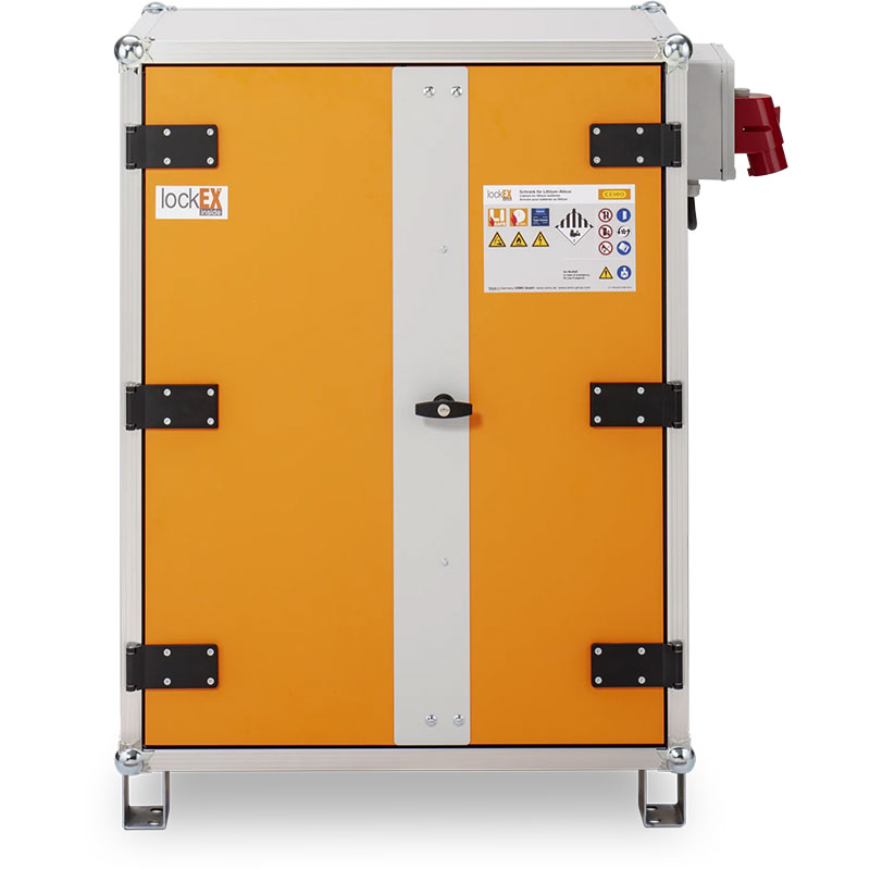CEMO Akku-Ladeschrank Premium 8/10, 400 V mit Füßen – Bild 6