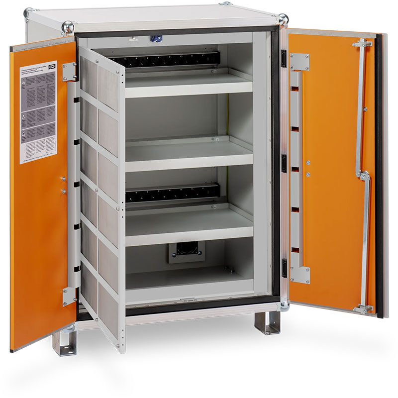 CEMO Akku-Ladeschrank Premium 8/10, 400 V mit Füßen – Bild 5