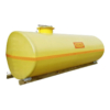 GFK-Fass, oval, 8.500 l mit Stahlkufen GFK-Fass, oval, 8.500 l mit Stahlkufen